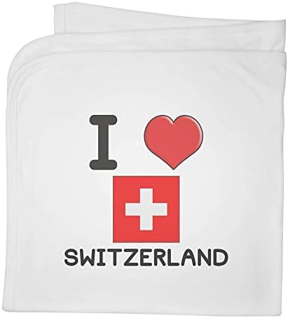 Детско Памучно одеало /Шал Azeeda I Love Switzerland (BY00025966)