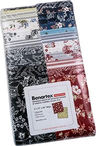 Плат Benartex Кърпа сборник Март Кембъл Pullen ленти за торти тъканни ленти