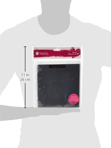 джобове за съхранение на печати и печати docrafts Papermania с Магнитна подложка за PM105902, 10 броя в опаковка