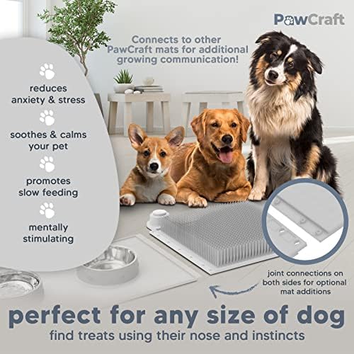 Подложка за интерактивна комуникация PawCraft Пет Snuffle за кучета - Набор от бутони за разговори с кучето