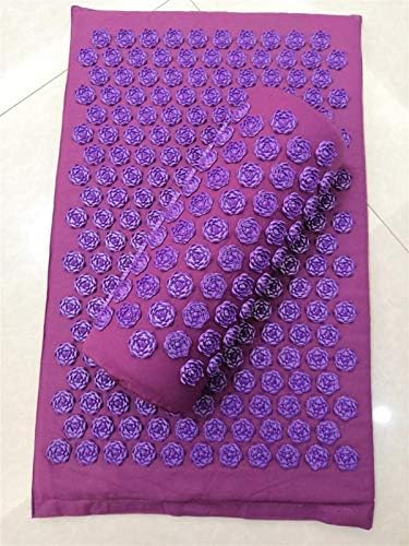 DDPD 2021 Модерен Сгъсти килимче за Йога, Иглоукалывающий Масаж, Комплект с Възглавници за Акупунктура Lotus, килимче