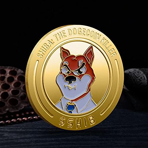 1 унция Златни Възпоменателни монети Dogecoin Позлатен са подбрани монета Dogecoin 2021 Ограничена серия с
