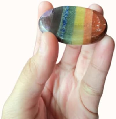 GEMSCITE Камъни Безпокойство За Палеца Метафизически Скъпоценен Камък Crystal Исцеляющий Рейки на Мъже, Жени Подарък