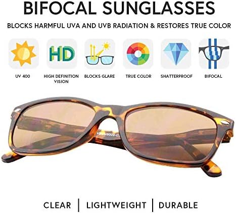 Бифокални очила VITENZI за мъже и Жени в Ретро стил За Четене, Слънчеви Цветни Очила с Ридерами - Prato