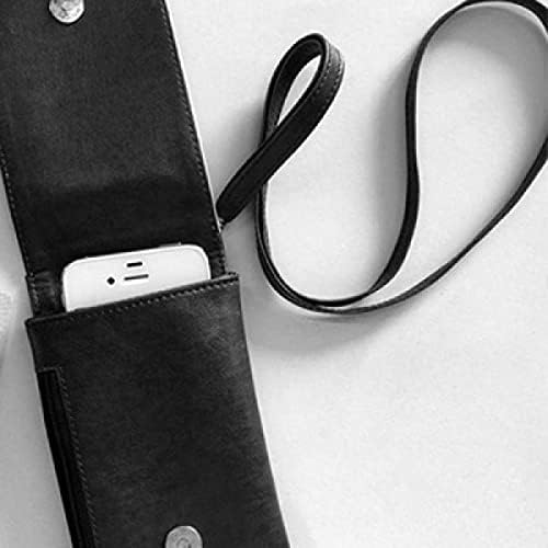 Борбата на Китката Персонализирани Жест Телефон в Чантата си Портфейл Окачен Мобилен Калъф Черен Джоба