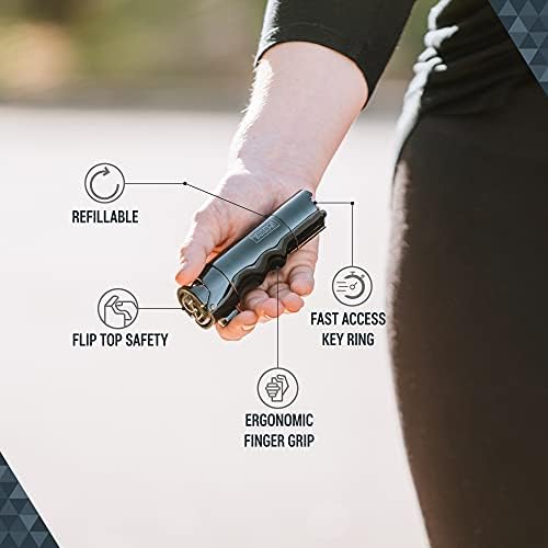 Пепър спрей SABRE SMART Bluetooth, единственият лютиви с безплатен проследяване с GPS в реално време и текстови сигнали