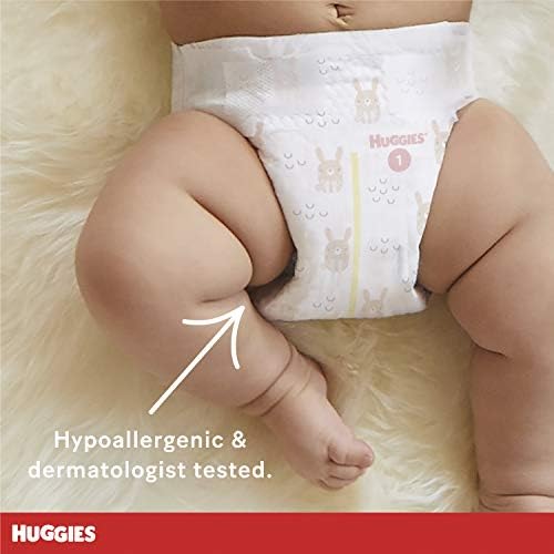 Хипоалергенни Бебешки пелени Размер на 1 (198 карата) и Размер на 2 (180 карата), Специална доставка на Huggies