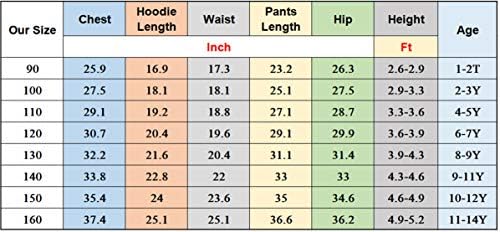 Руното hoody с качулка за по-големите момчета с възможност за сгъване на облегалката + Дълги панталони - Всекидневни комплект