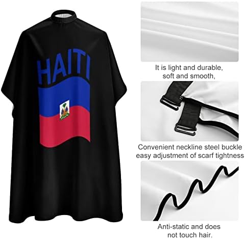 Знаме на Хаити Фризьорски салон Наметало Професионален Престилка За Подстригване Скъпа Наметало за Момчета