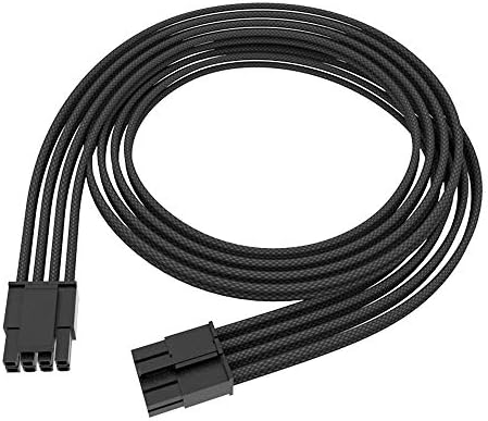 Комплект Удлинительных кабели пълна Модулни захранвания с ръкави за Seasonic Modular цвят Черен
