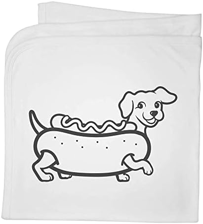 Памучни Бебешки одеяла /Шал Azeeda 'Hot Dog Sausage Dog' (BY00026954)