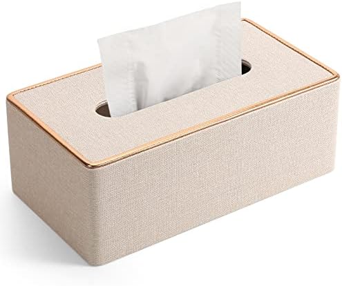 Капак кутии за Салфетки, Притежателят на кутии за Салфетки от Изкуствена Кожа, Правоъгълни Капаци за салфетки, хартиени