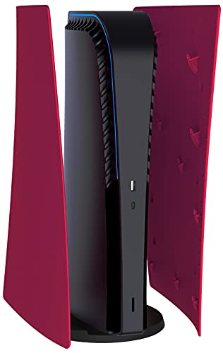 Предната лента Q-View Cosmic Red за PlayStation 5 Дигиталното издание - Качествена Подмяна на корпуса Cosmic Red - Аксесоари