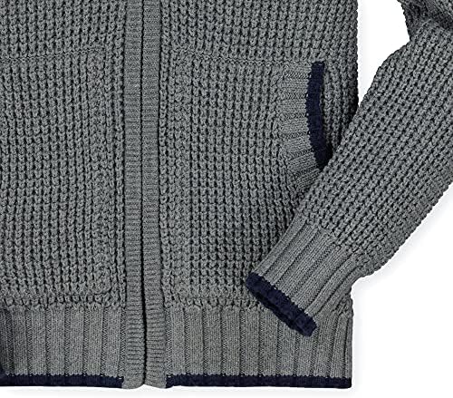 Канава пуловер Hope & Henry Момчета с дълъг ръкав с цип