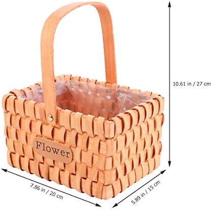Дръжка за кошници от Ратан 1 бр, Дизайн Дръжки за Цветя Кошници, Универсална Кошница За Плодове, Кошница За Съхранение, употреба