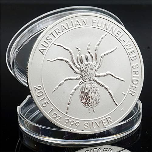 Заводска монета Janzen's с изображение на Животно, Австралийски Паяк, Възпоменателна Монета, Мемориал медал, една