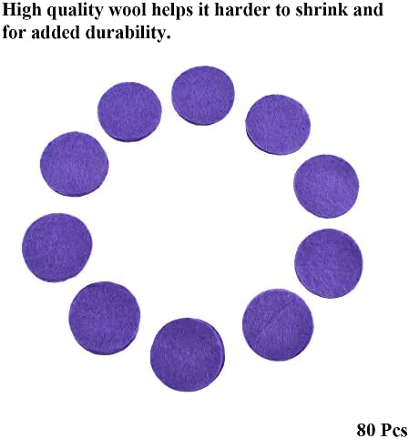 Auleswet Пухкава кръгове с диаметър от 20 мм, Равномерно Предварително Изрязани Симетрично, Предпазват от ожулвания,