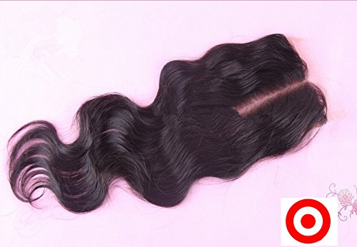 DaJun Hair 7A Средната Част на Лейси Закопчалка с 3 Греди Камбоджа Девствени Човешка Коса Remy Обемна Вълна