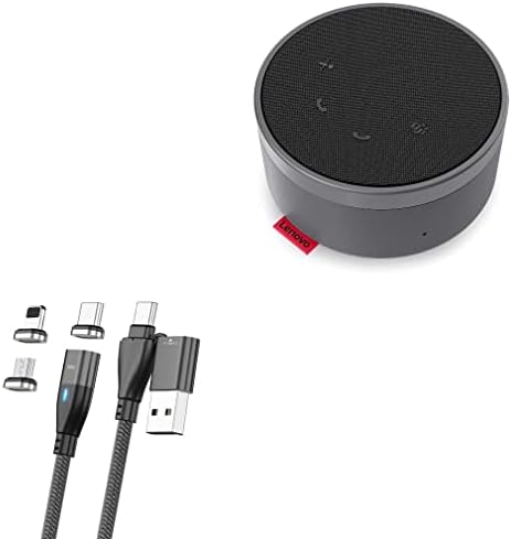 Кабел BoxWave е Съвместим с кабелен високоговорител Lenovo Go (кабел от BoxWave) - Кабел MagnetoSnap PD AllCharge мощност