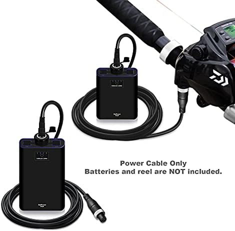 BatPower 11,5 метра-0,5 метра Електрическа Макара волтова батерия захранващ Кабел за Риболовната макара Daiwa