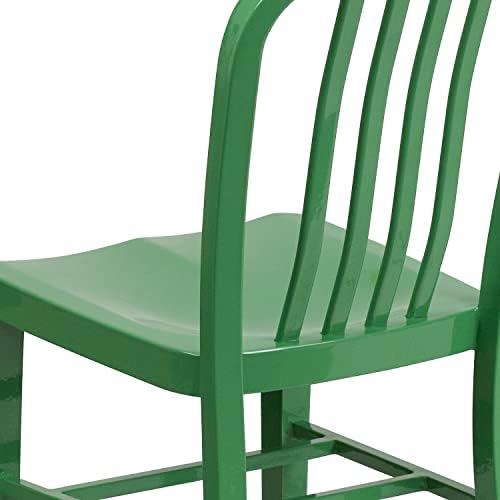 Внезапно Стол метал в Търговската мрежа на Мебели Зелен Вътрешен-Външен