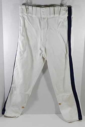 1989 Хюстън Астрос Бил Doran 19, Използвани в играта Бели Панталони 32,5-25 DP25318 - Използваните в играта панталони MLB