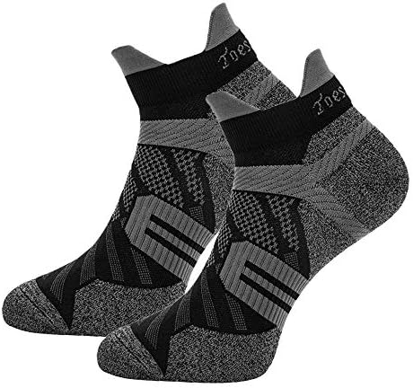 Дамски чорапи за бягане с Дезодорант от пот, Тънки Компресия Чорапи за бягане в Глезените