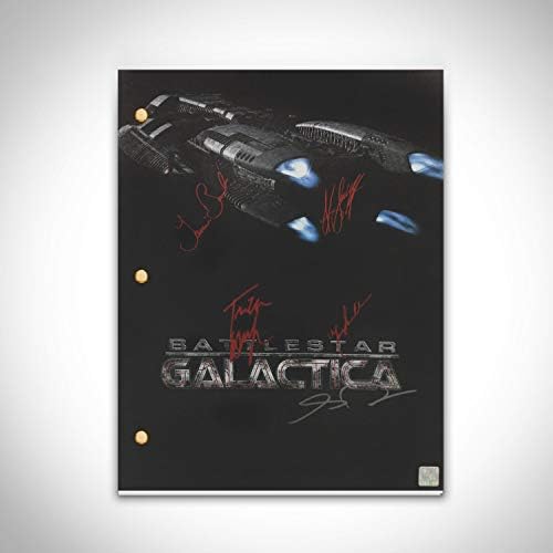 РЕДКИ-T Battlestar Galactica Limited Signature Edition Студиен Лицензен сценарий Потребителска рамка - Сценарий с потребителски