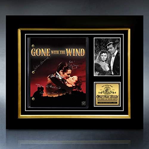 РЕДКИ-T Gone with The Wind Limited Signature Edition Студиен Лицензен сценарий Custom Frame - Сценарий с потребителски