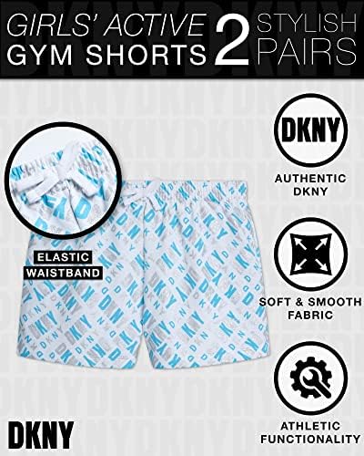 DKNY Girls ' Active Running Short - къси Панталони За Активно Бягане За момичета, Панталони За Волейбол В