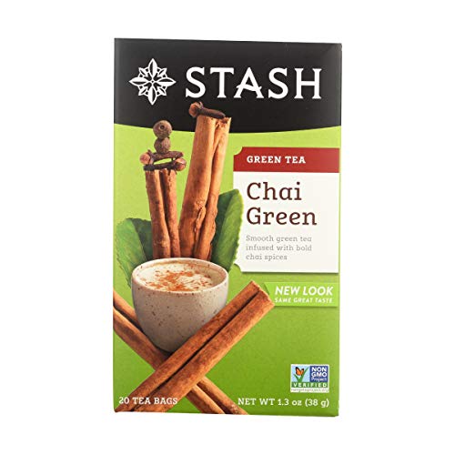 Stash Чай Зелен чай, 20 Чаени пакетчета във фолио