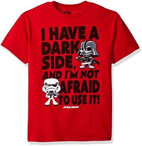 Големите момчета от Междузвездни войни се Страхуват да използват Моята тениска с изображение на Тъмната страна