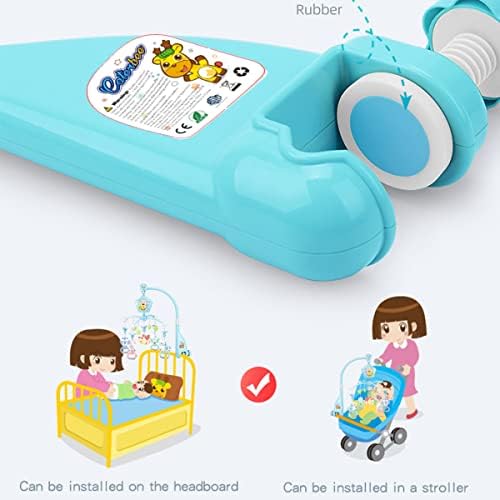 Детски мобил за креватче с музика и светлини, дистанционно управление и проекция. Упаковывайте играчки и си играят