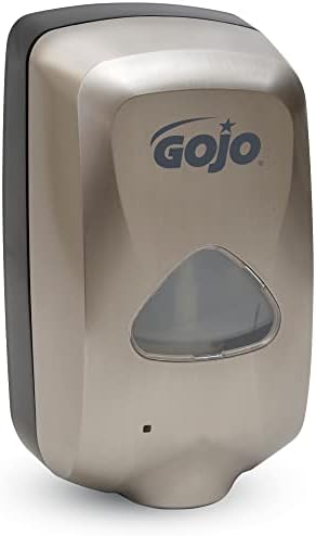Безконтактен Опаковка за сапун на пяна GOJO TFX, Никелевое покритие, Захранващи за пенообразуватели TFX обем 1200 мл за измиване