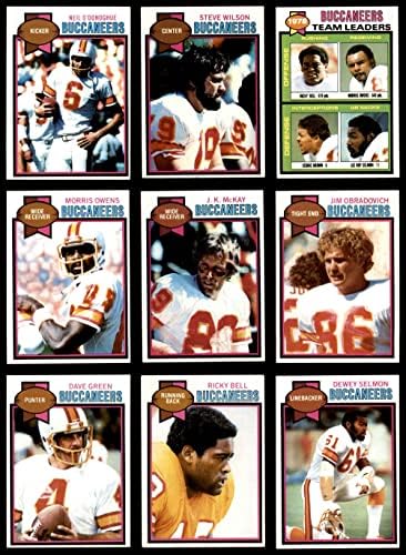 1979 Сет екип Topps Tampa Bay Buccaneers Tampa Bay Buccaneers (сет) EX/MT + Buccaneers