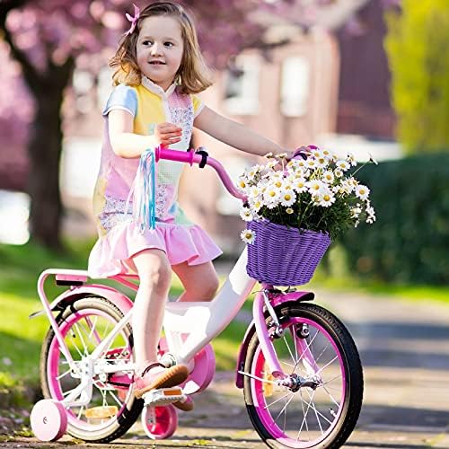 Велосипедна Кошница EIRONA за Детски Велосипед 12-16 Години, Балансировочного под наем, на три колела под наем, Скутер със Стикер