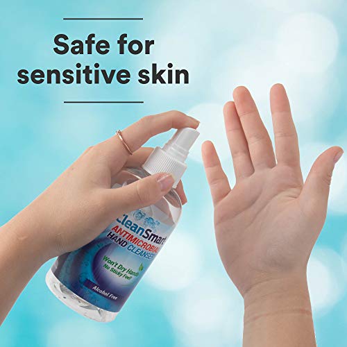 Почистващо средство за кожата и ръцете с антимикробно действие CleanSmart, флакон от 8 унции (опаковка от 2 броя), не съдържащ