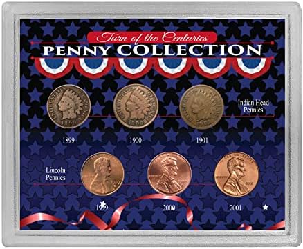 Колекция американски монети на Съкровища от чужбина векове Стотинка
