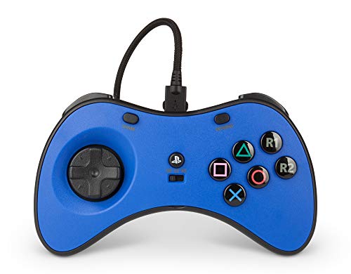 PowerA FUSION Кабелна Fightpad за PlayStation 4, конзола, бойна игра, Геймпад, гейм контролер, официално лицензиран