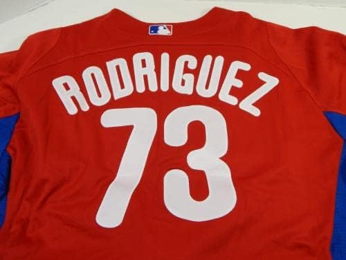 2011-13 Филаделфия Филис Родригес 73 Използвана в играта Червена Риза ST BP 50 540 - Използваните в играта тениски