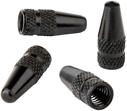 Колоездене накрайници за вентили Presta от анодизиран алуминий се Използват за клапанах Presta /French - Дизайн: Куршум, Ракета,