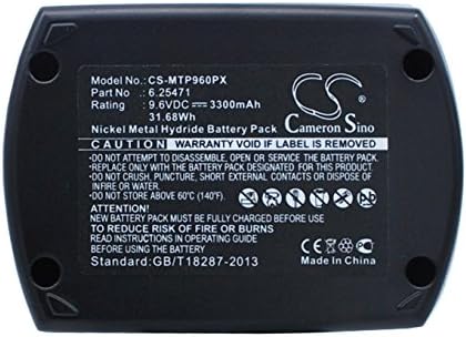 Подмяна на батерията на METABO BS 9.6, BS9.6, BSP9.6, BSZ9.6, BSZ9.6 с въздушно охлаждане, BSZ9.6IM Plus, BZ9.6SP, Implus,