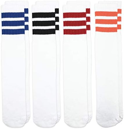 Чорапи Джефрис За момчета И Момичета Унисекс Шарени, Разнообразни, Чорапогащи до Коляното, 4 опаковки