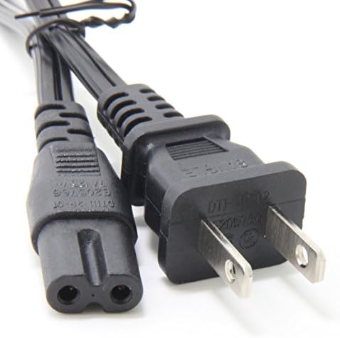 Кратък захранващ кабел за променлив ток с дължина 1 метър (0,3 м) 18AWG Фигура. 8 Универсален захранващ кабел, съвместим
