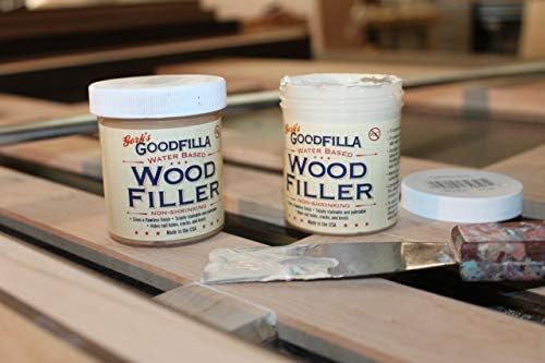 Дървени гранули пълнител на водна основа - Бял дъб - 8 унции От Goodfilla | Замяна на всички пълнители и замазка|, Ремонт, Довършителни
