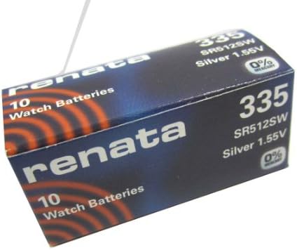 10шт Батерии за швейцарски часовници Renata 335 SR512SW 1.55 В
