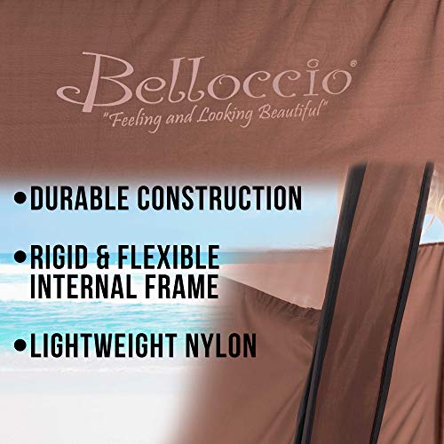 Марка Belloccio Кафяв Цвят Боядисани Професионална Аэрографическую и Турбинную Палатка за слънчеви бани с найлон чанта