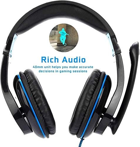 Слушалки Raxinbang 3,5 мм Детска Слушалки Режийни Слушалки Стереомузыкальные Слушалки с Регулируем микрофон, Съвместими с