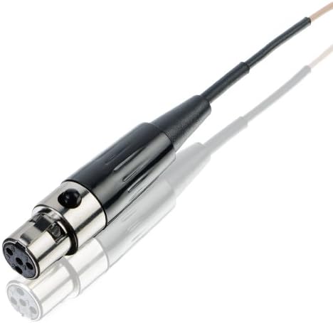 Countryman E6XOW7B2ET Пружинистые Гъвкави Ненасочени слушалки E6X с 2 мм кабел за электроголосовых предаватели