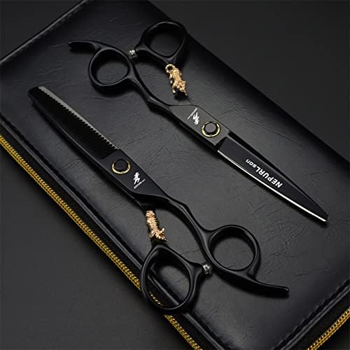 Професионални комплекти Ножици За Подстригване на Коса Фризьорски ножици от неръждаема стомана 440C, Многофункционални Салонные